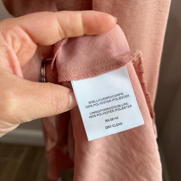 GAL MEETS GLAM Jennifer Dress in Mave Pink Size 12 - Picture 6 of 12